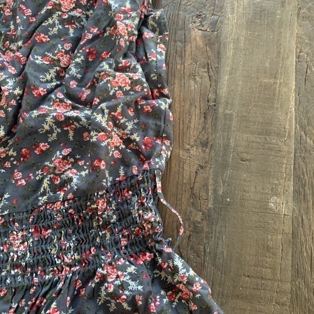 WOMENS Vintage Floral Dress XS S Summer Spring‎ - Picture 2 of 3